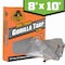 Gorilla Tarp Tarp, 8 ft x 10 ft, 14 mil, Silver, PE, Weather Resistant with UV Coating 97051 - alternate 1